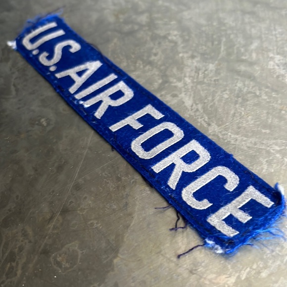 U.S. AIR FORCE blue tape patch, vintage - Picture 5 of 11